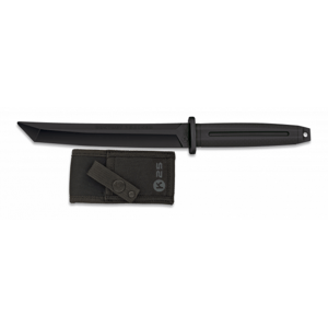 Nôž cvičný gumený K25 Tanto 32412 - čierny