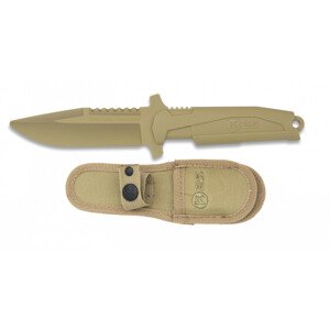 Nôž cvičný tréningový K25 32463 s puzdrom - tan