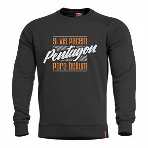 Mikina PENTAGON Hawk Para Bellum Sweater - čierna