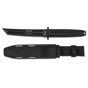 Nôž taktický s pevnou čepeľou TOKISU Musashi, MA 32696 15cm - čierny