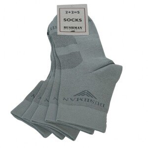 Bushman ponožky Bushman Bio Set 2,5 šedé 47-49