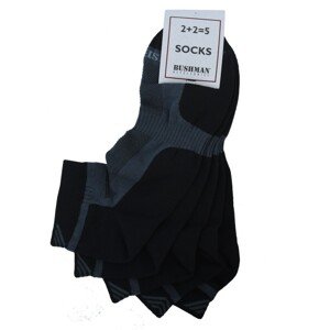 Bushman ponožky Short Set 2,5 čierne 39-42