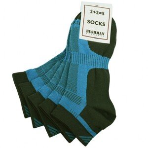 Bushman ponožky Short Set 2,5 modré 36-38