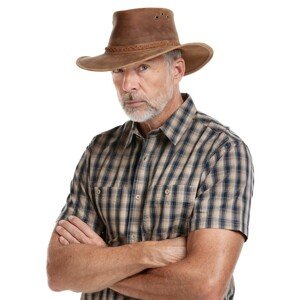 Bushman Pánsky a dámsky klobúk Rancher, tmavohnedý L