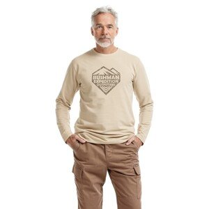 Bushman Pánske tričko Gunnison, béžové XXL