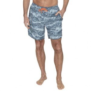 Bushman Pánske kúpacie kraťasy Aloha II, modré XL