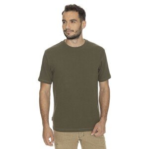 Bushman Pánske tričko Kintore, tmavé khaki S
