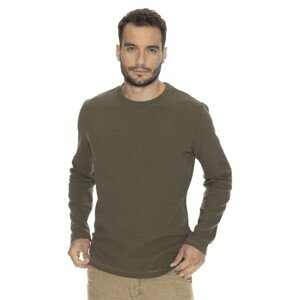Bushman Pánske tričko Butte, tmavá khaki XXL