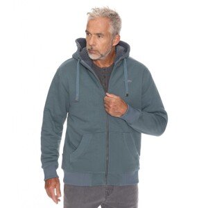 Bushman Pánska mikina Sandover, petrolejová XXXL