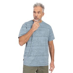 Bushman Pánske tričko Carew, modré XXXL