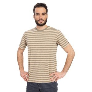 Bushman Pánské tričko Reece, pískově hnědé XXXL