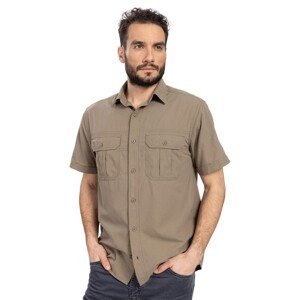 Bushman Pánska bavlnená košeľa Evans, khaki L