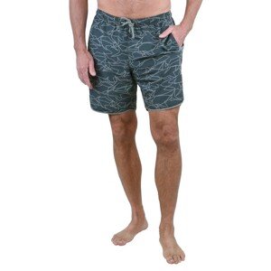 Bushman Pánske kúpacie kraťasy Lot, šedé XXXXL