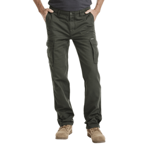 Bushman Pánske kapsáčové nohavice Foster, tmavá khaki 48P