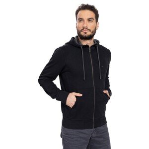 Bushman Pánska mikina Durong, čierna XXXXL