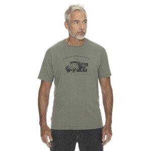 Bushman Pánske tričko Bobstock V, khaki XXL