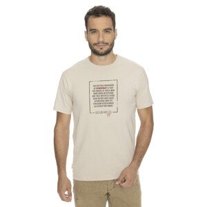 Bushman Pánske tričko Freedom, béžové XL