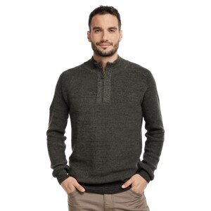 Bushman sveter Sakari tmavá khaki XXL