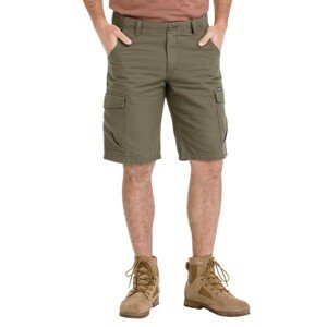 Bushman Pánske kapsáčové kraťasy Cubal, tmavá khaki 54